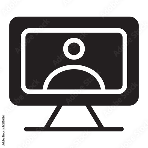 news glyph icon