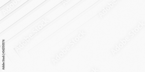 White background Abstract scene White crease on background Soft light Modern bright background with streaks 3d illustration
