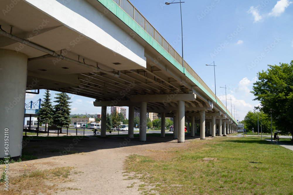 Niepodległości avenue road viaduct in Mielec, Poland. Niepodległości avenue road viaduct in Mielec, Poland.