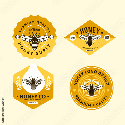 honey logo design