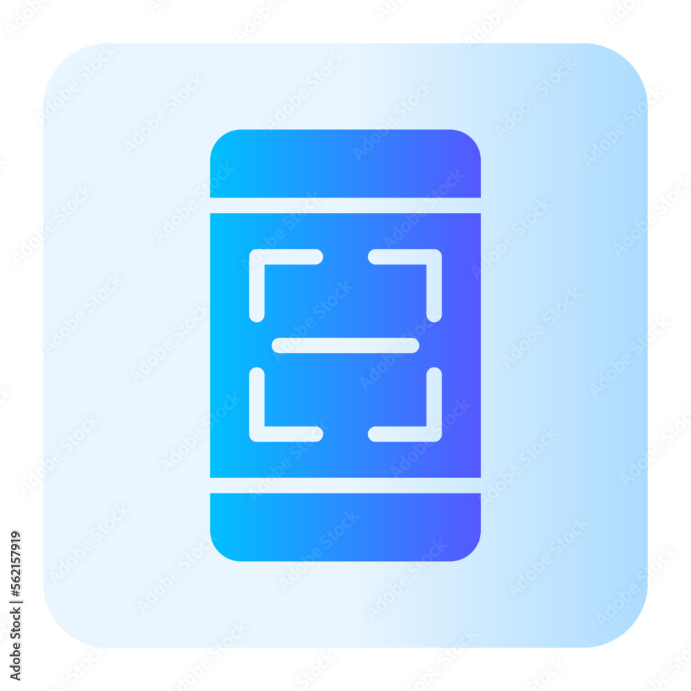 qr scan gradient icon qr scan gradient icon