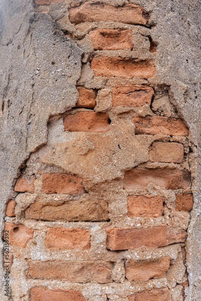 Real brick wall background and texture Real brick wall background and texture