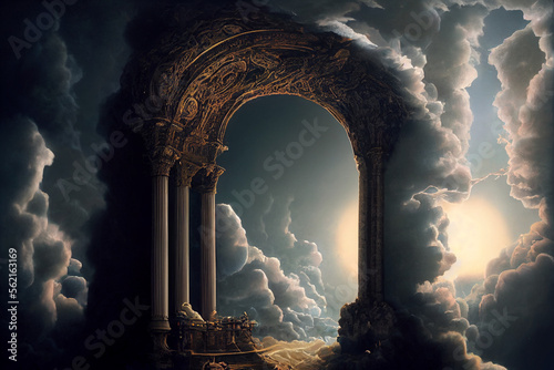 the arch of heaven