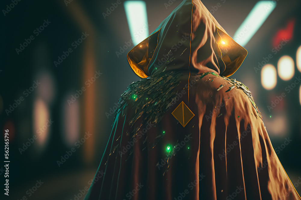 A cloak that makes the wearer invisible to the human eye. Magical ...