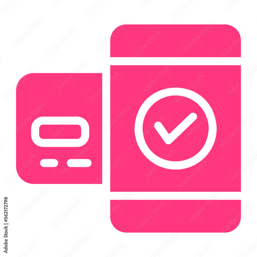 mobile card gradient icon mobile card gradient icon