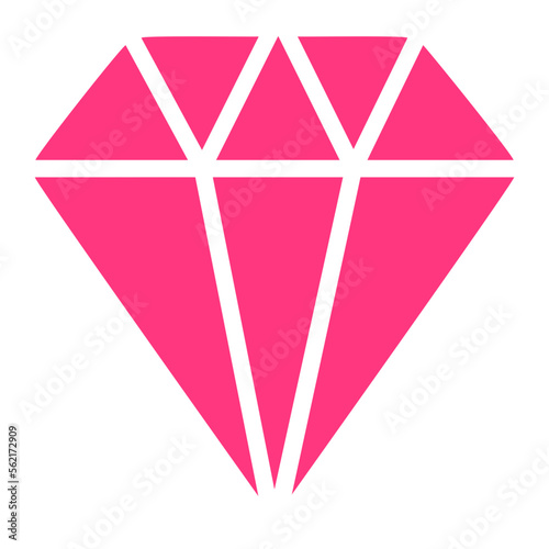 diamond gradient icon