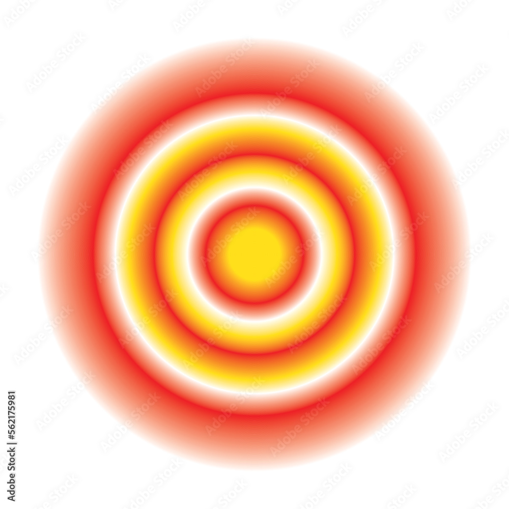 Pain Icon, Painful Spot Mark, Ache Symbol, Painkiller Target, Pain Pointing Sign, Red Circle Illness Location Pain Icon, Painful Spot Mark, Ache Symbol, Painkiller Target, Pain Pointing Sign, Red Circle Illness Location