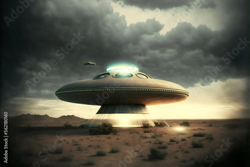UFO - Alien spaceship - Alien abduction - Extraterrestrial - ET 