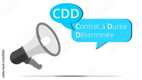 Mégaphone CDD - Contrat à Durée Déterminée