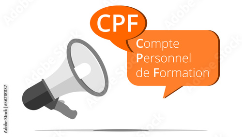 Mégaphone CPF - Compte Personnel de Formation