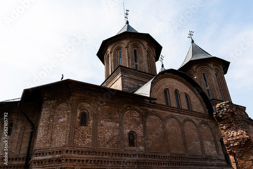 The Big Royal Church from the Royal Court of Targoviste, Romania. photo