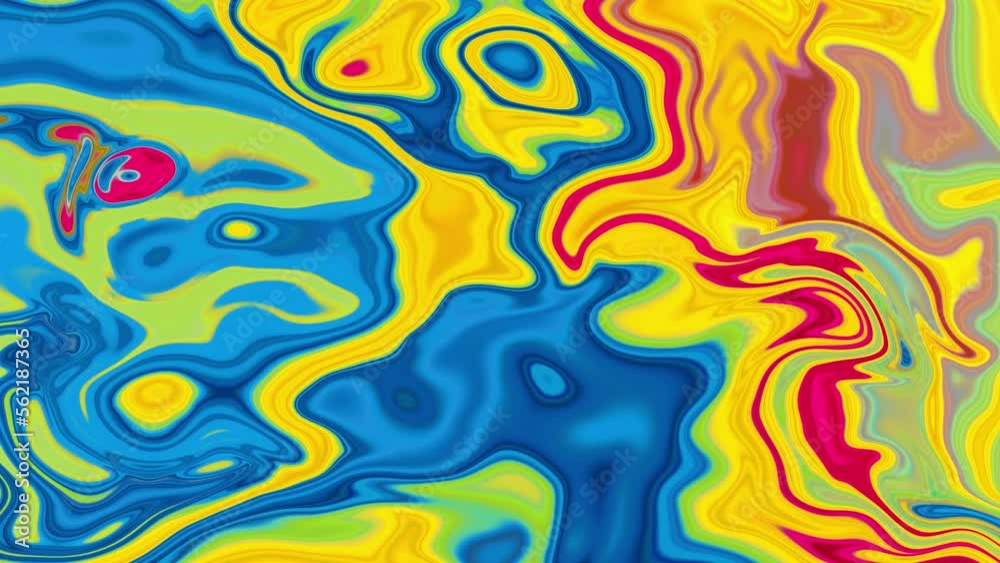 Abtract colorful modern wavy background