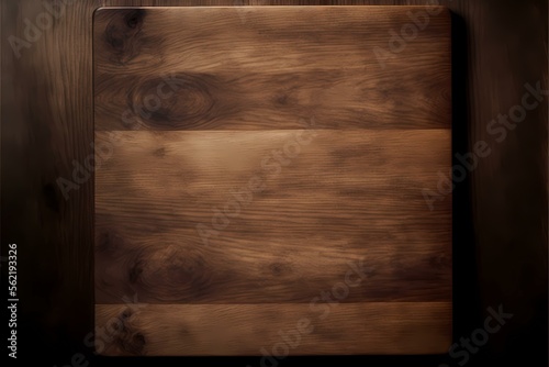 A close up of a piece of wood - Generative AI