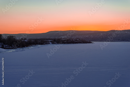 Sunrise in the Zhiguli mountains!