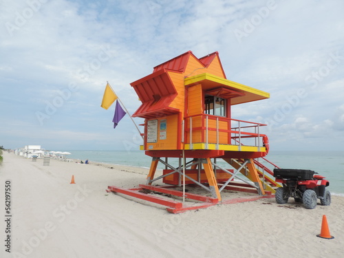 Lifeguard Towers of Miami Beach © Gaston