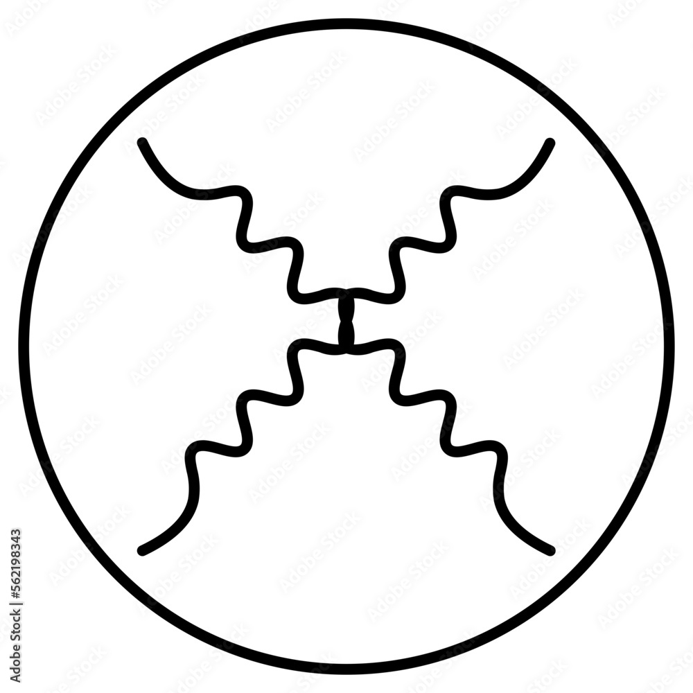 Fototapeta premium line illustration