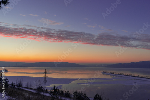 Sunrise in the Zhiguli mountains!