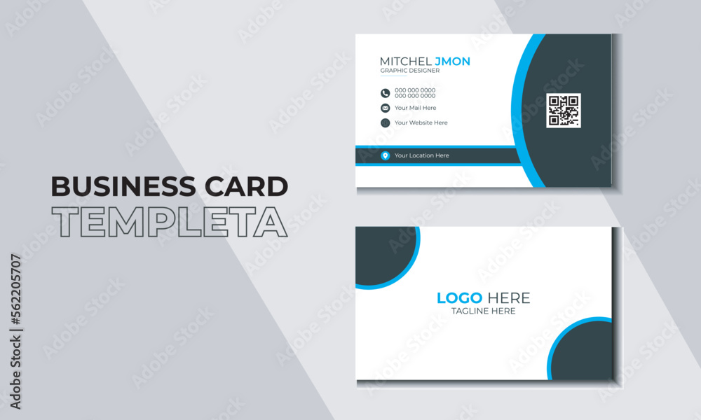 Modern Business Card, Business Card Template, Business Card, Business Card Design, Creative Business Card Design, Double-sided creative business card template. Modern Business Card, Business Card Template, Business Card, Business Card Design, Creative Business Card Design, Double-sided creative business card template.
