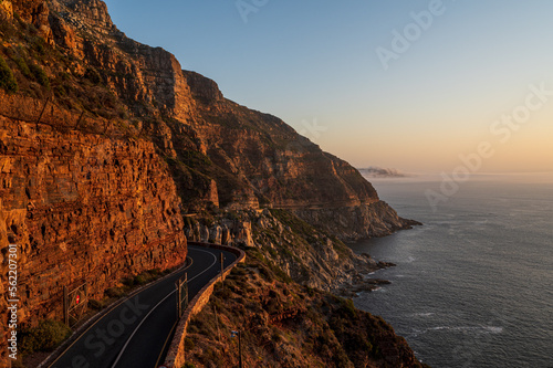 chapmans peak drive in cape town south africa photo