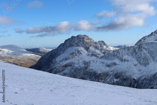 Snowdonia glyderau carneddau cwm idwal ogwen winter