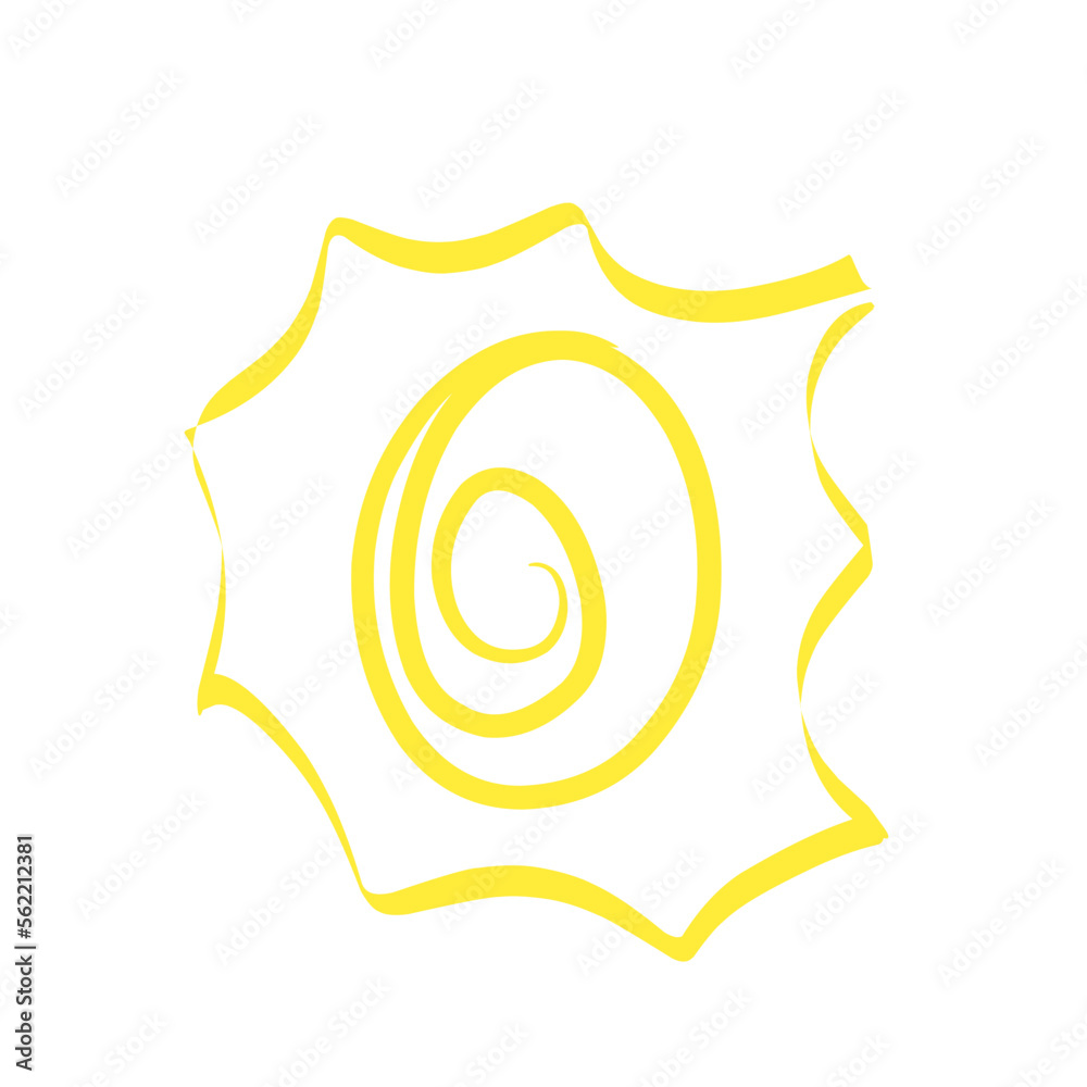 Hand drawn sun symbols Hand drawn sun symbols