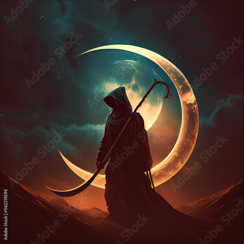 death wandering while an eclipse occurs