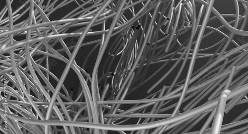 close up of wire mess background