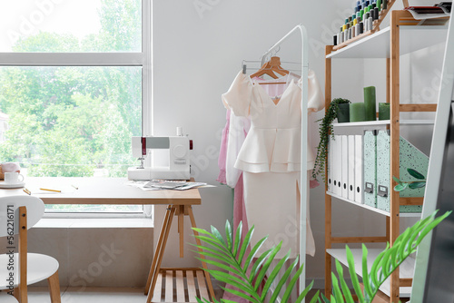 Interior of light atelier w...