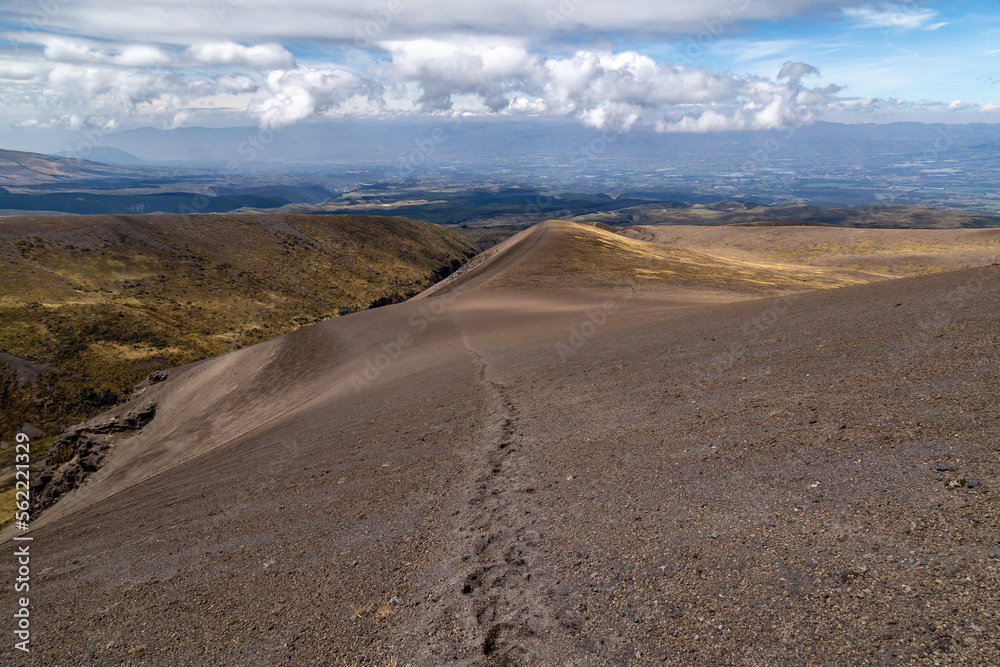 Morurco, ancient volcano of the Ecuadorian Andes