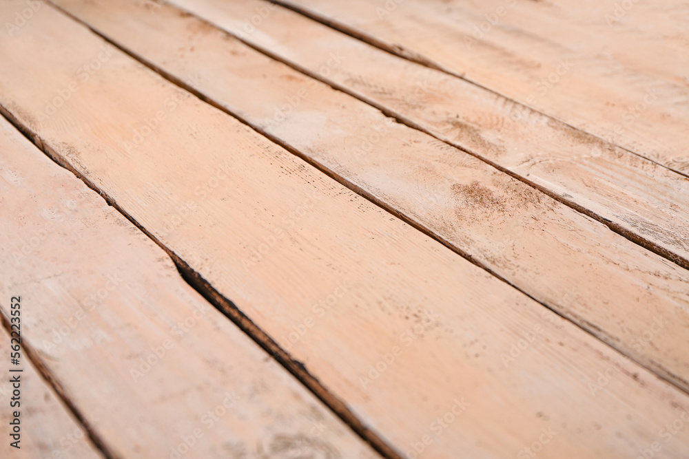 View of light wooden texture as background View of light wooden texture as background