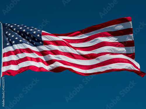 American Flag in the Wind 06