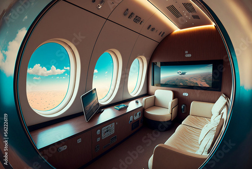 the fictitious interior of ...