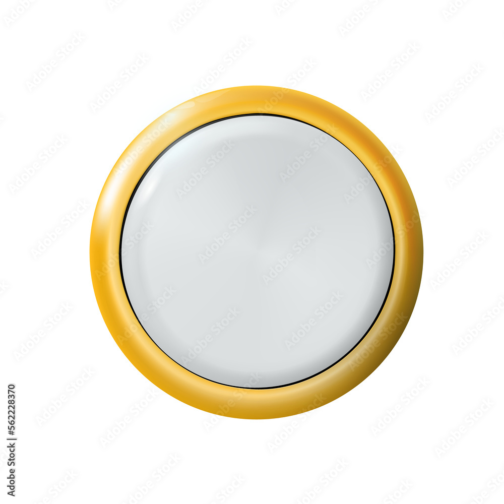 Realistic matte white button. png Realistic matte white button. png