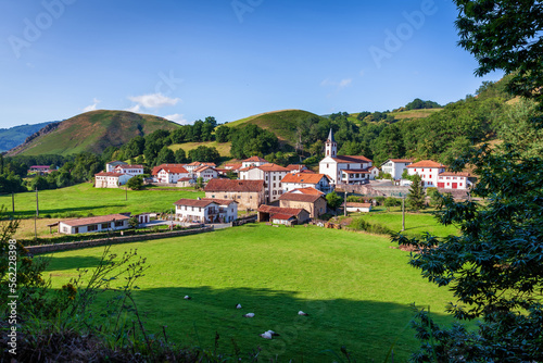 urepel village in the aldudes