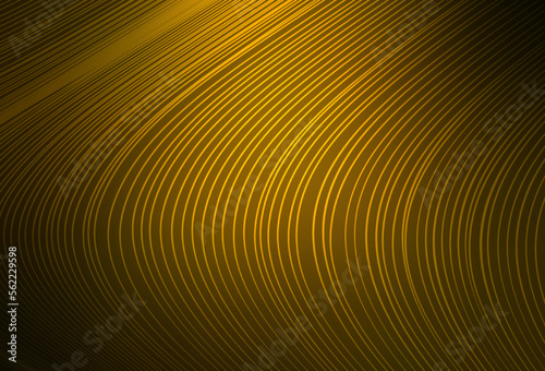 Dark Orange vector background with straight lines.