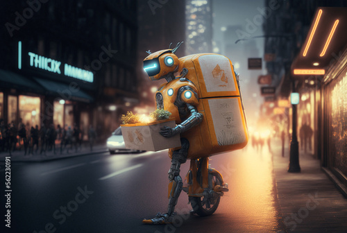 A fictional futuristic arti...