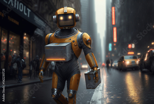A fictional futuristic arti...