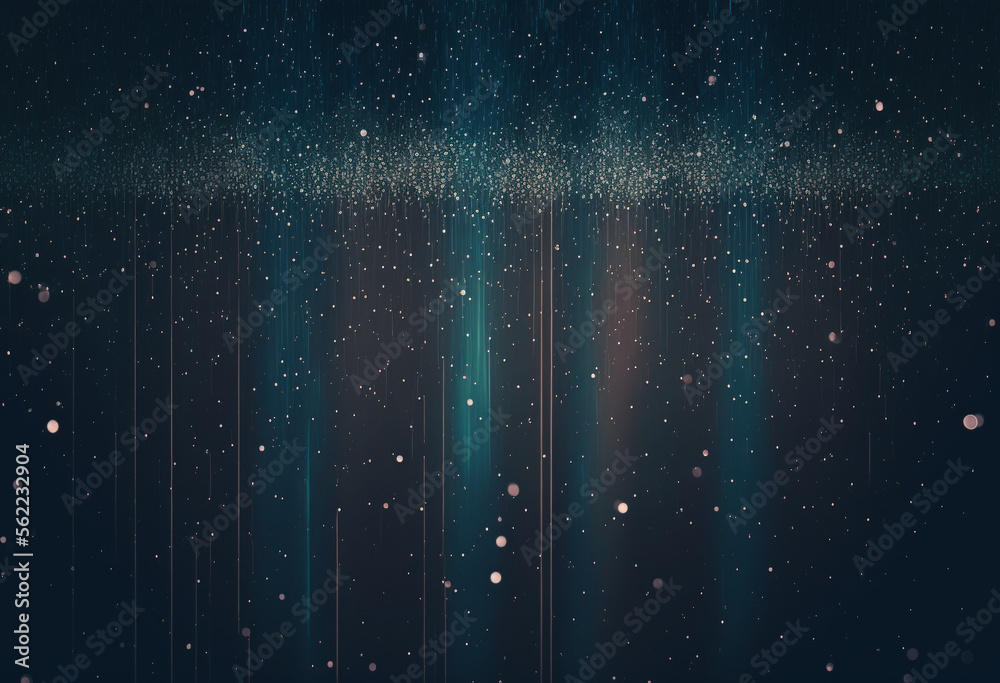 A Mystical AI-Generated Render of Glittering Rain: An Enchanting Visual Illusion of Colorful Reflections, Shimmer, and Glimmer A Mystical AI-Generated Render of Glittering Rain: An Enchanting Visual Illusion of Colorful Reflections, Shimmer, and Glimmer