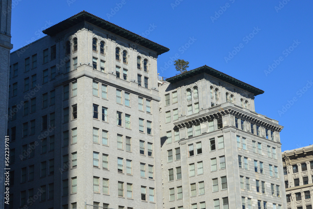 Buildings in Downtown Los Angeles, California