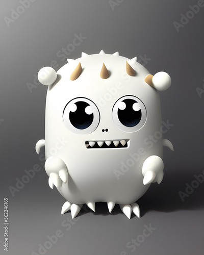 Super Cute Monster Series, AI Rendering