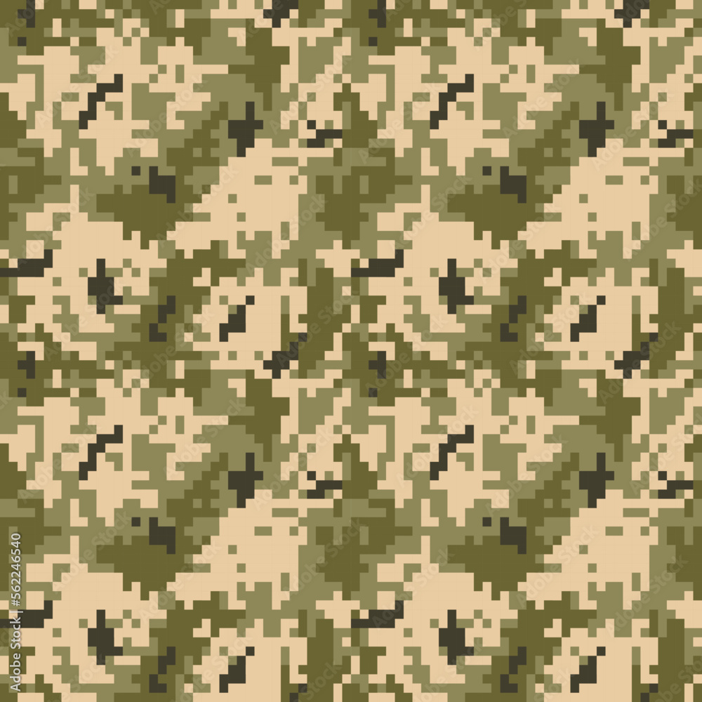 Camouflage military pixel Camouflage military pixel
