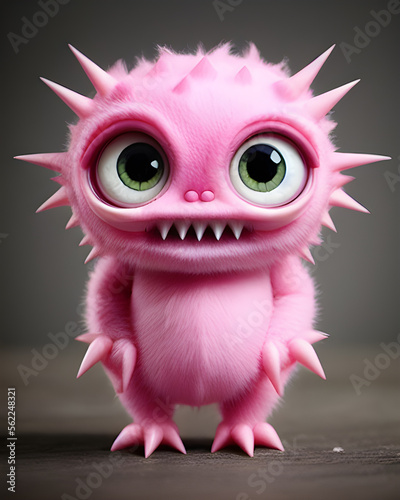 Super Cute Monster Series, AI Rendering