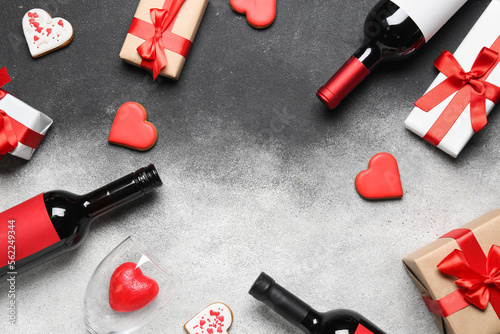 Romantic valentine's day ce...
