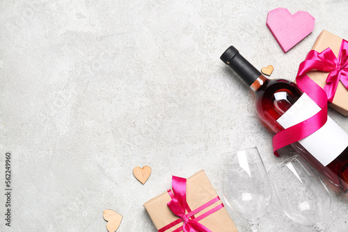 Romantic valentine's day ce...