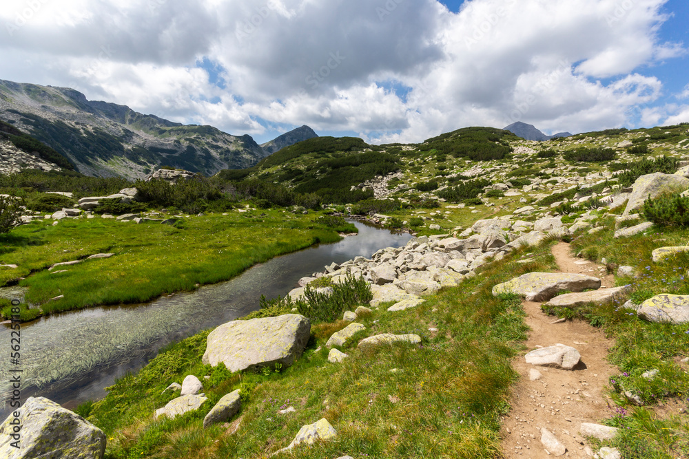 Pirin Mountain around Banderitsa River, Bulgaria Pirin Mountain around Banderitsa River, Bulgaria
