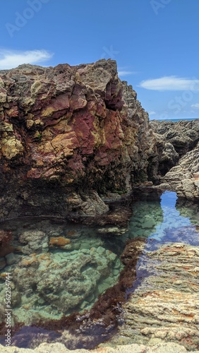 rocks in the water