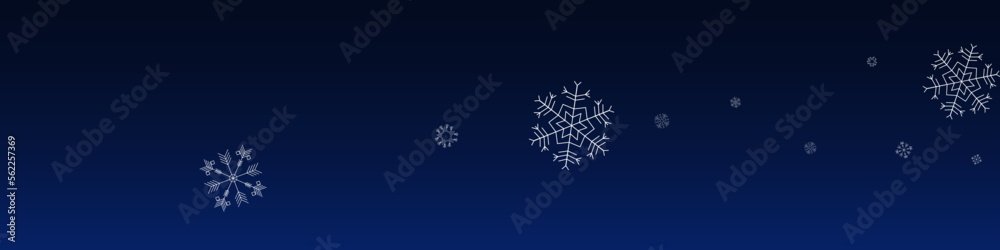 White Snowfall Vector Transparent Panoramic White Snowfall Vector Transparent Panoramic