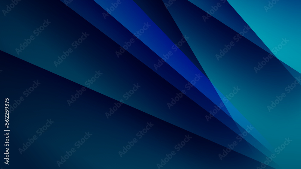 Abstract dark blue presentation background