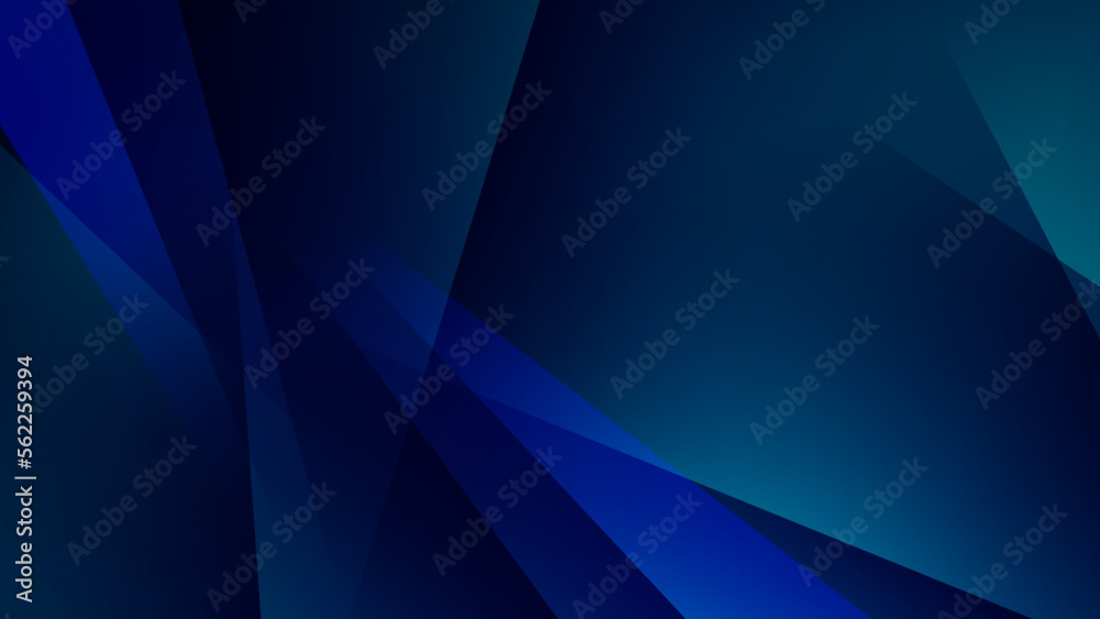 Abstract dark blue presentation background