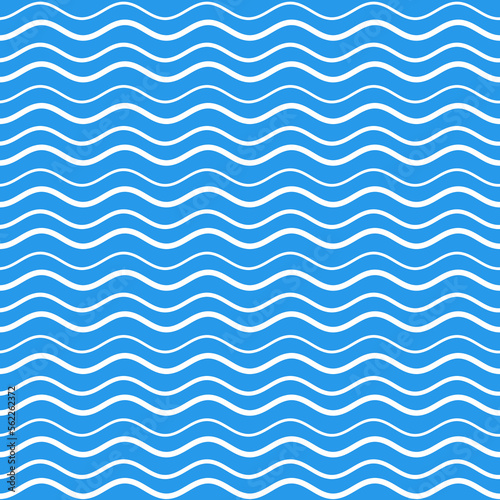 Wave pattern abstract background. Stripes wave pattern white and. blue for design.